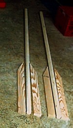 Simple Boat Oars