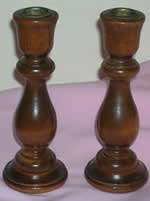 walnut candle holders plans