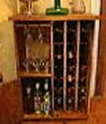 wine and glass cabinet