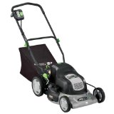 Battery powered lawn mower