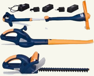 Cordless garden tools