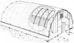 plastic-covered greenhouse plans
