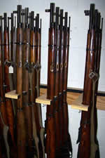 rifle wall rack