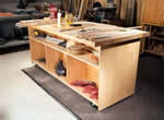 rugged workbench - free plans, drawings and instructions