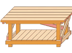 simple workbench - free plans, drawings and instructions