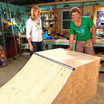 skateboard ramp - free plans, drawings and instructions