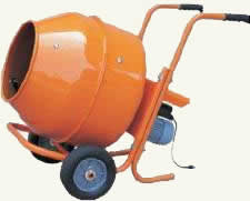 5 cu ft Wheel Barrow Portable Electric Cement Mixer