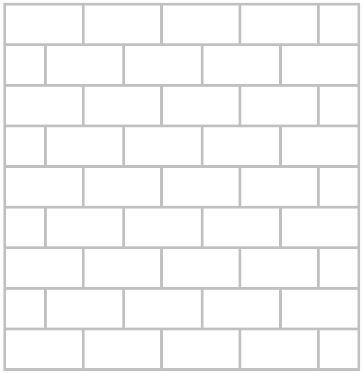 Bricks tile design, pattern, layout