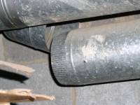 Separated air duct