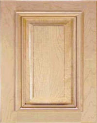 Cabinet door with detail