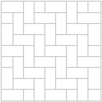 Herringbone tile design, pattern, layout