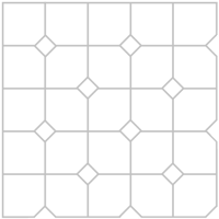 Hexed tile design, pattern, layout