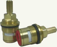 Ceramic disc valves