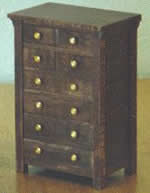dollhouse furniture - chest of drawers.