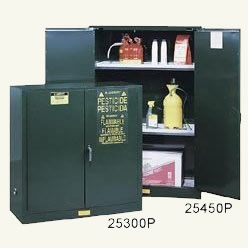 Pesticide & fertilizer storage cabinet