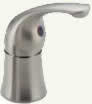 Single lever kitchen faucet valve