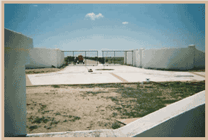 concrete driveway before staining