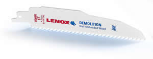 Lenox T2 6066R reciprocating saw demolition blade