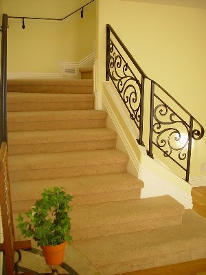 stairway after a remodel or renovation