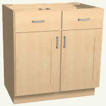 kitchen base cabinet
