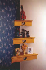 basic corner shelf