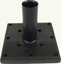surface mount deck post anchor - style 2