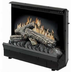 electric fireplace log insert
