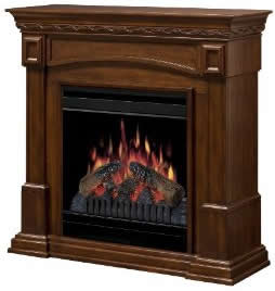 electric fireplace mantel and surround