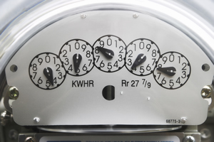 electrical meter dials