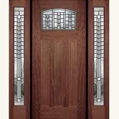 entry door with sidelites