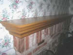 fireplace mantel/shelf