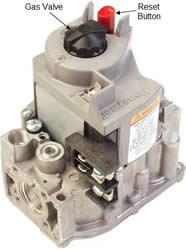 gas furnace control valve