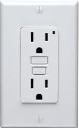 GFCI electrical receptacle