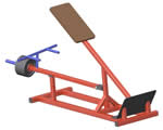 incline lever rowing exercise and fitness machine - free plans