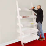 ladder shelves