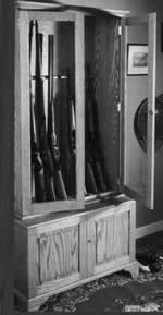 rifle cabinet