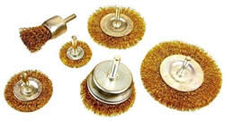 wire brushes for an electric drill