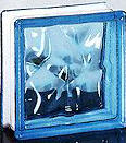 blue glass block