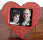 Heart picture frame