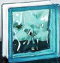 turquoise glass block