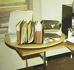 desktop Lazy Susan - free plans, drawings & instructions