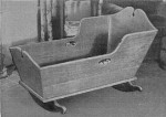 Early American Baby Cradle