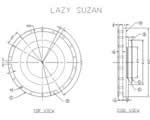 Lazy Susan - free plans, drawings & instructions