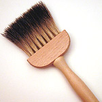 badger hair softening brush