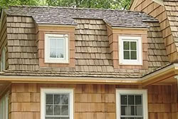 house with cedar shake siding