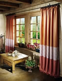 Drapes can provide sound reduction
