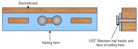 nailing 14 foot or larger vinyl siding panel