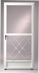 aluminum screen door