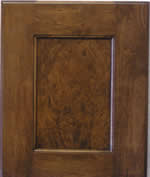 burl panel cabinet door