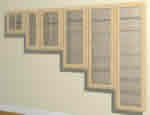 kitchen cabinet mullion doors